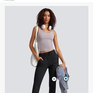 CRZ YOGA Tan golf/yoga Capri